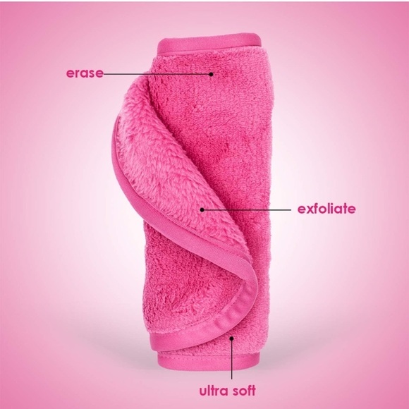 NIP The Original Makeup Eraser, Erase All Makeup With Just Water, Original Pink - Picture 5 of 10